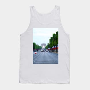 Paris arc de Triomphe Tank Top